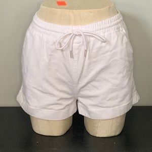 Forever 21 white cargo shorts size XS extra small